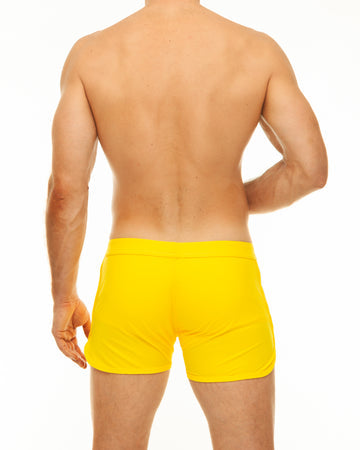Along Wear Slit Swim Short