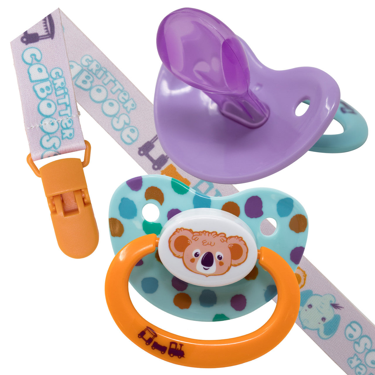 Rearz Character Pacifier & Clip Set