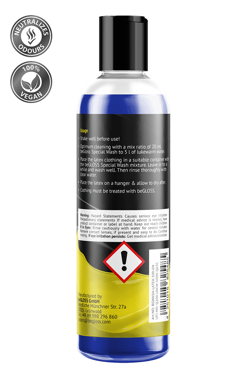 beGLOSS Special Wash Ultra Clean Latex Detergent
