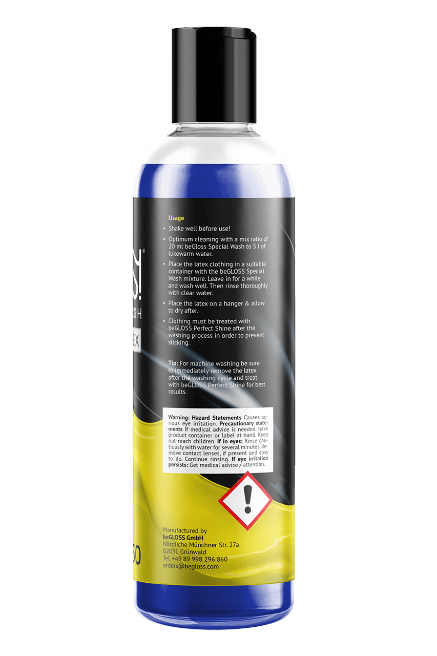 beGLOSS Special Wash Ultra Clean Latex Detergent