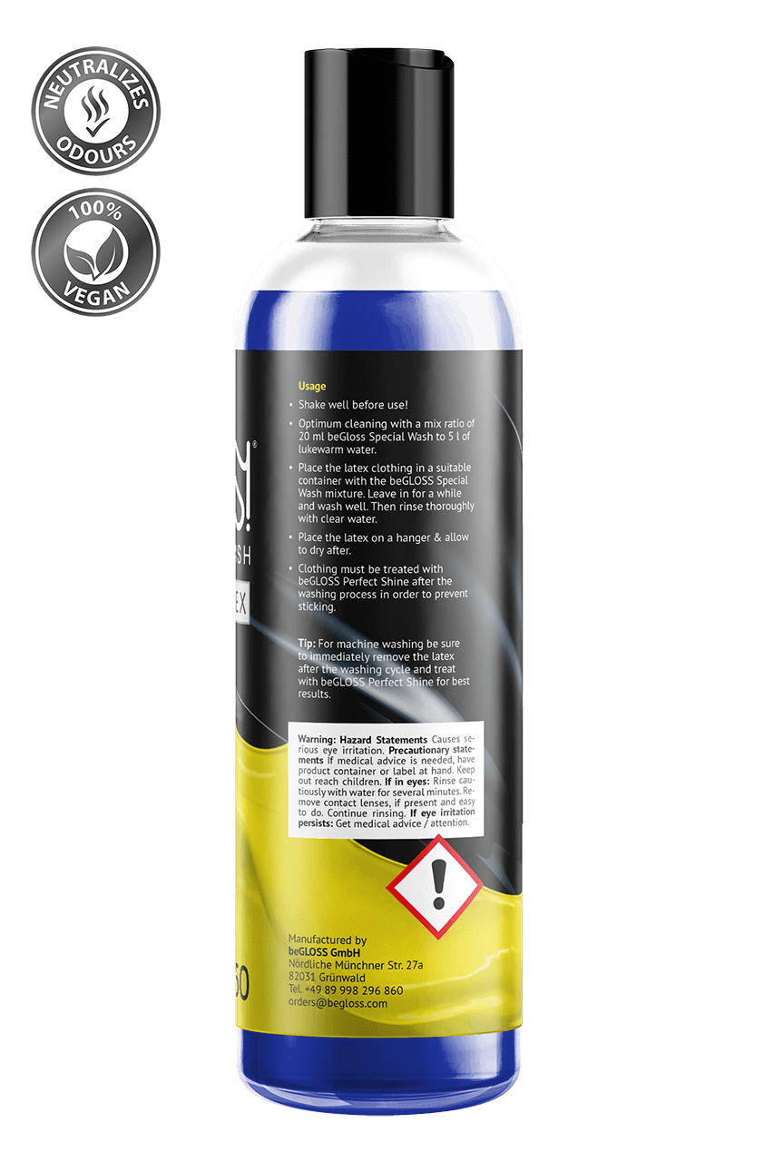 beGLOSS Special Wash Ultra Clean Latex Detergent