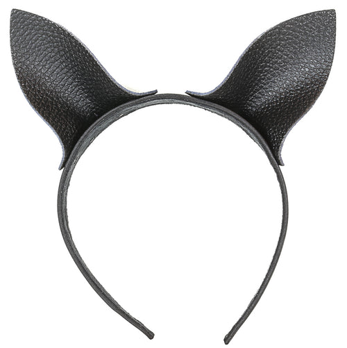 Little Leather Kitty Headband
