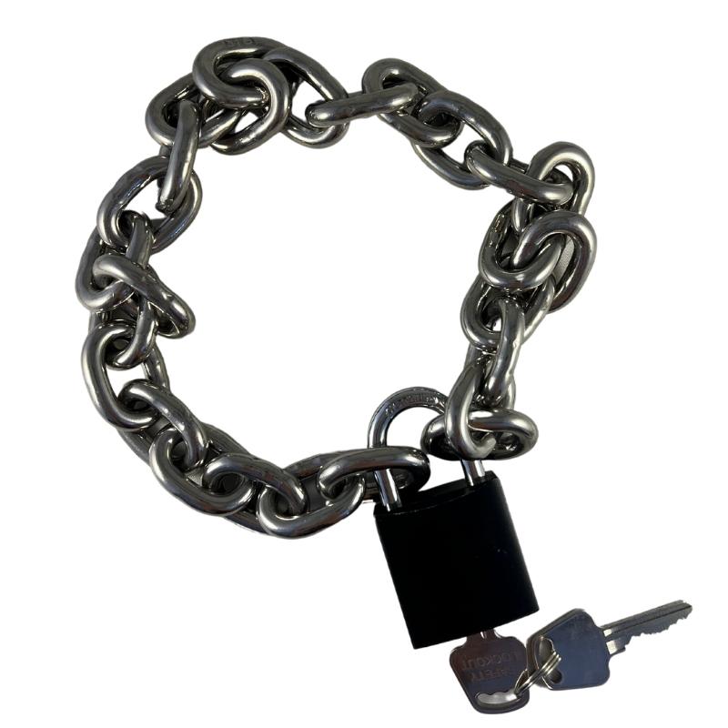 Heavy Chain Lock Collar – Passional Boutique Store