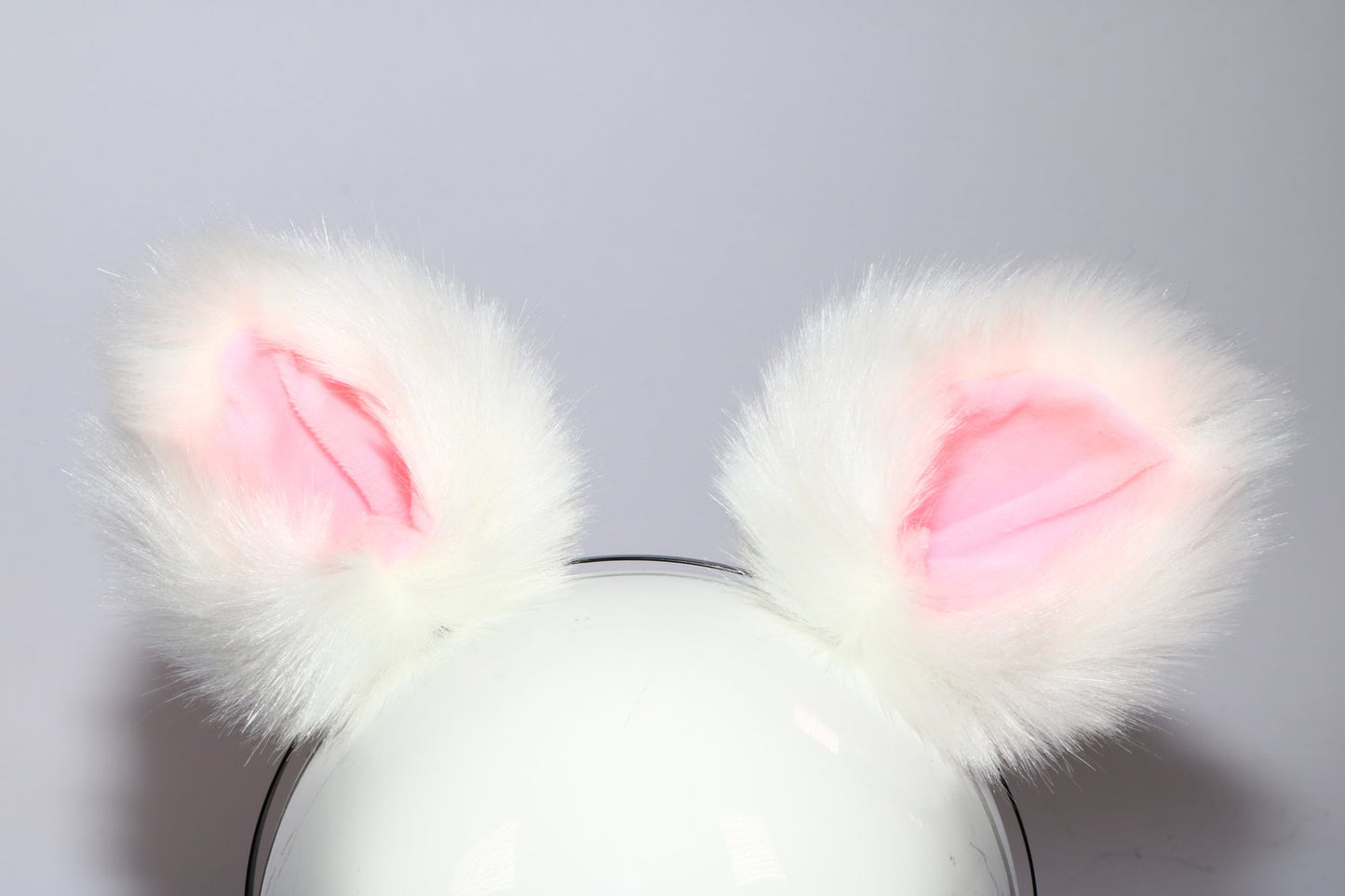 Clip-On Wolf Ears on Metal Headband