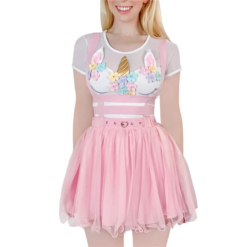 HeartBreaker Overall Skirt