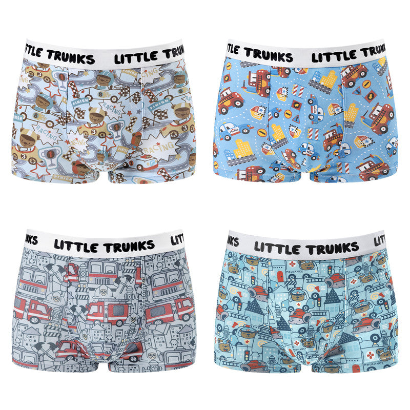 LFB Cars Little Trunks Boxer Briefs