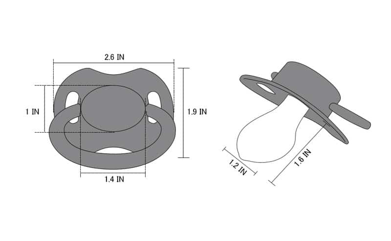 LFB GEN-II Adult Sized Pacifier