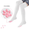 3D Paw Pad Long Silk Stockings