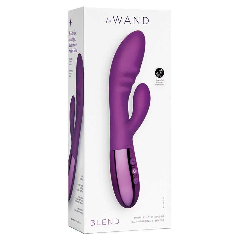 Le Wand Blend Double Motor Rabbit Rechargeable Vibrator