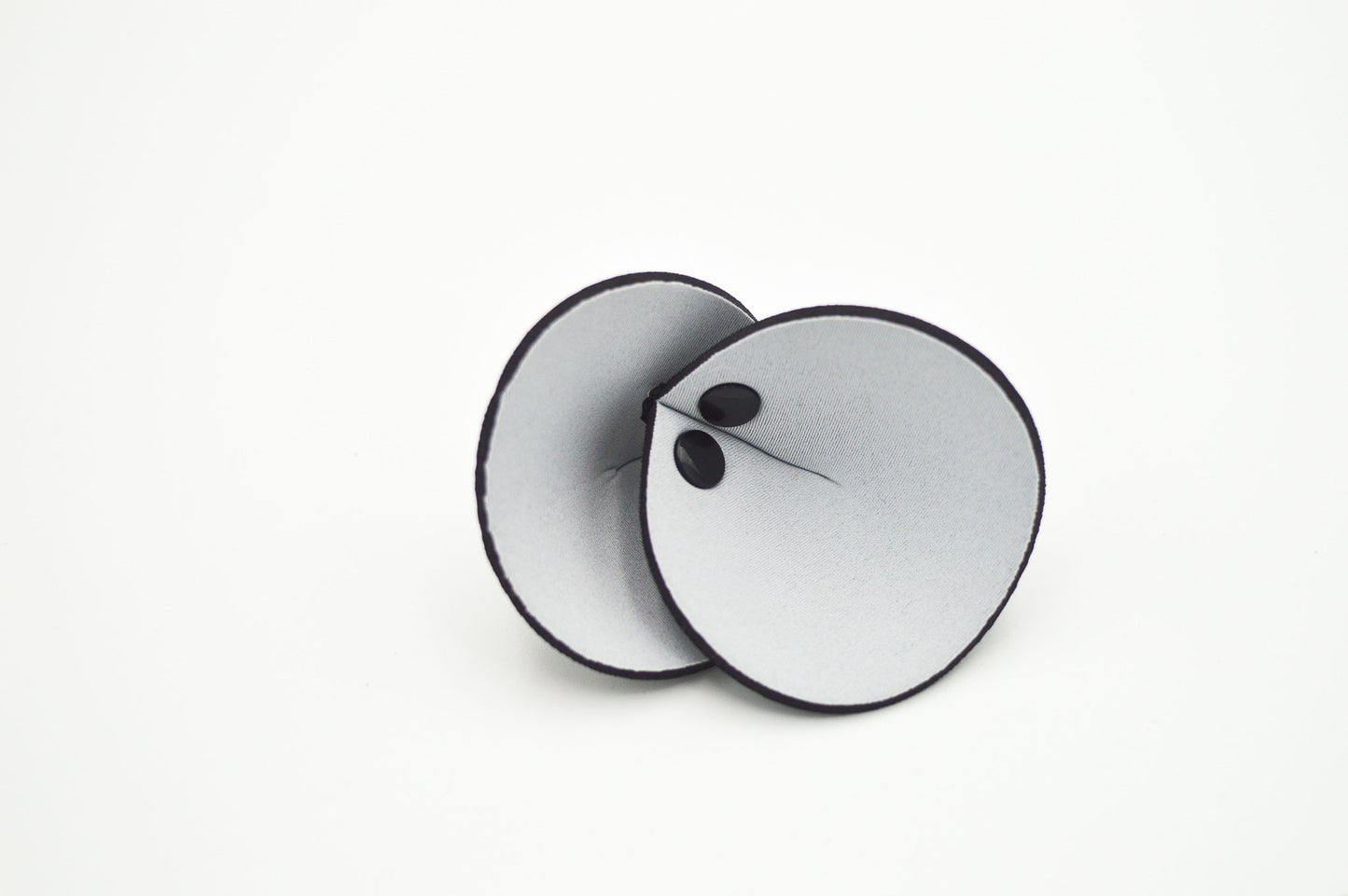 White Neoprene Snap-On K-Br Ears.