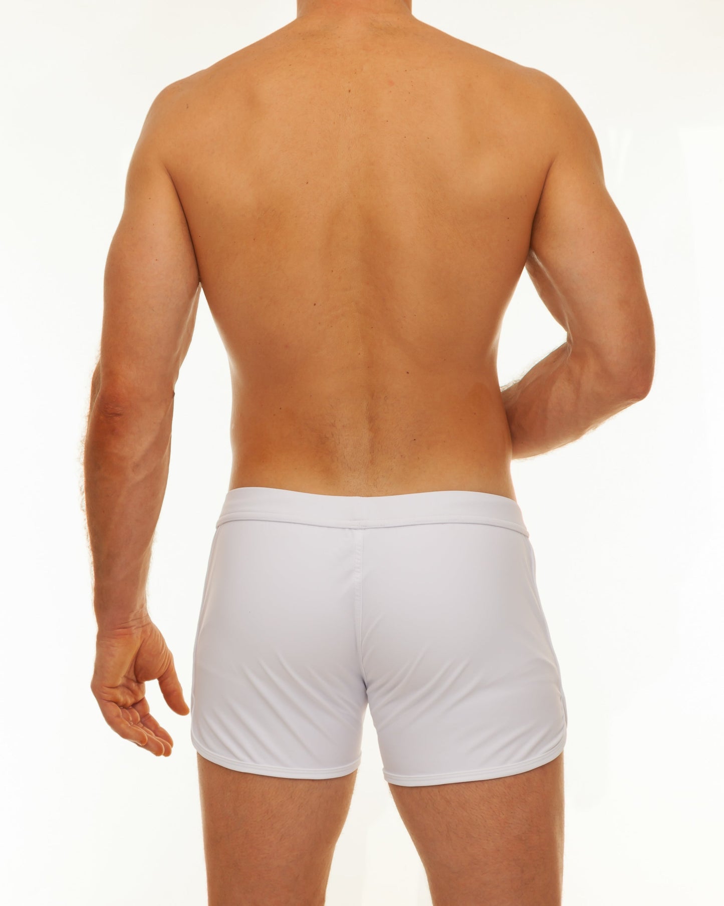 Along Wear Slit Swim Short