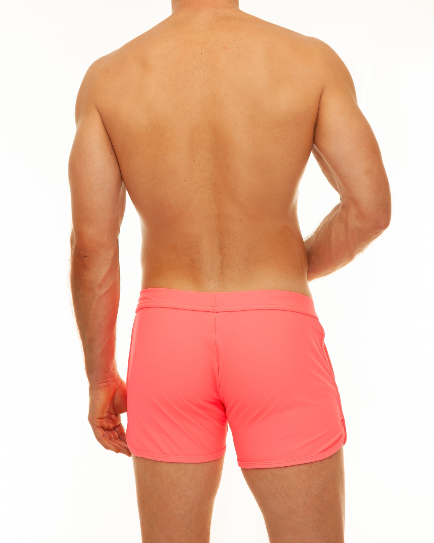 Along Wear Slit Swim Short