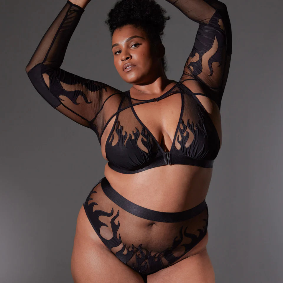 Thistle and Spire “Smokin’ Mirrors” Sheer Shrug