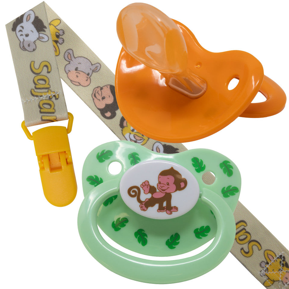 Rearz Character Pacifier & Clip Set