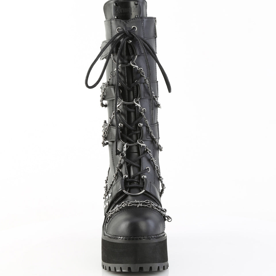 Demonia: Assault-117 Mid-Calf Boots