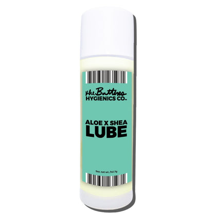 A 5oz The Butters Original Lube with Aloe & Shea.