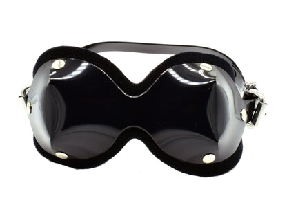 The PVC Ultimate Blindfold, front view.