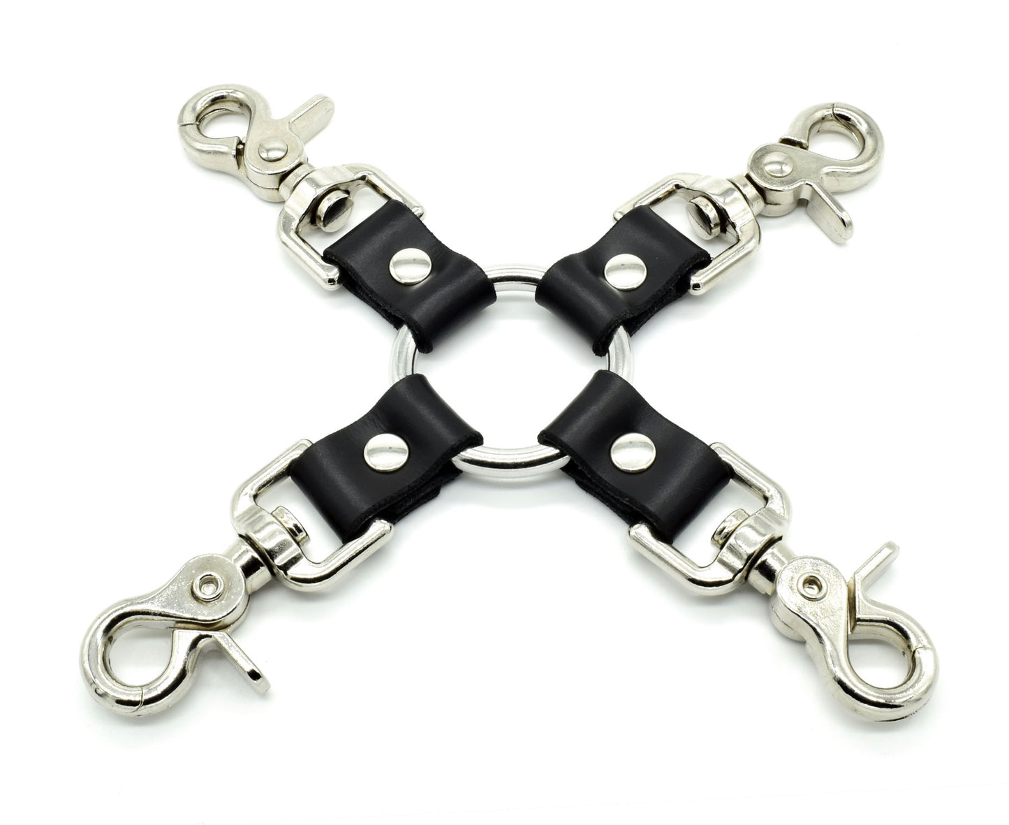 The Leather Hog Tie with Swivel Snaps.