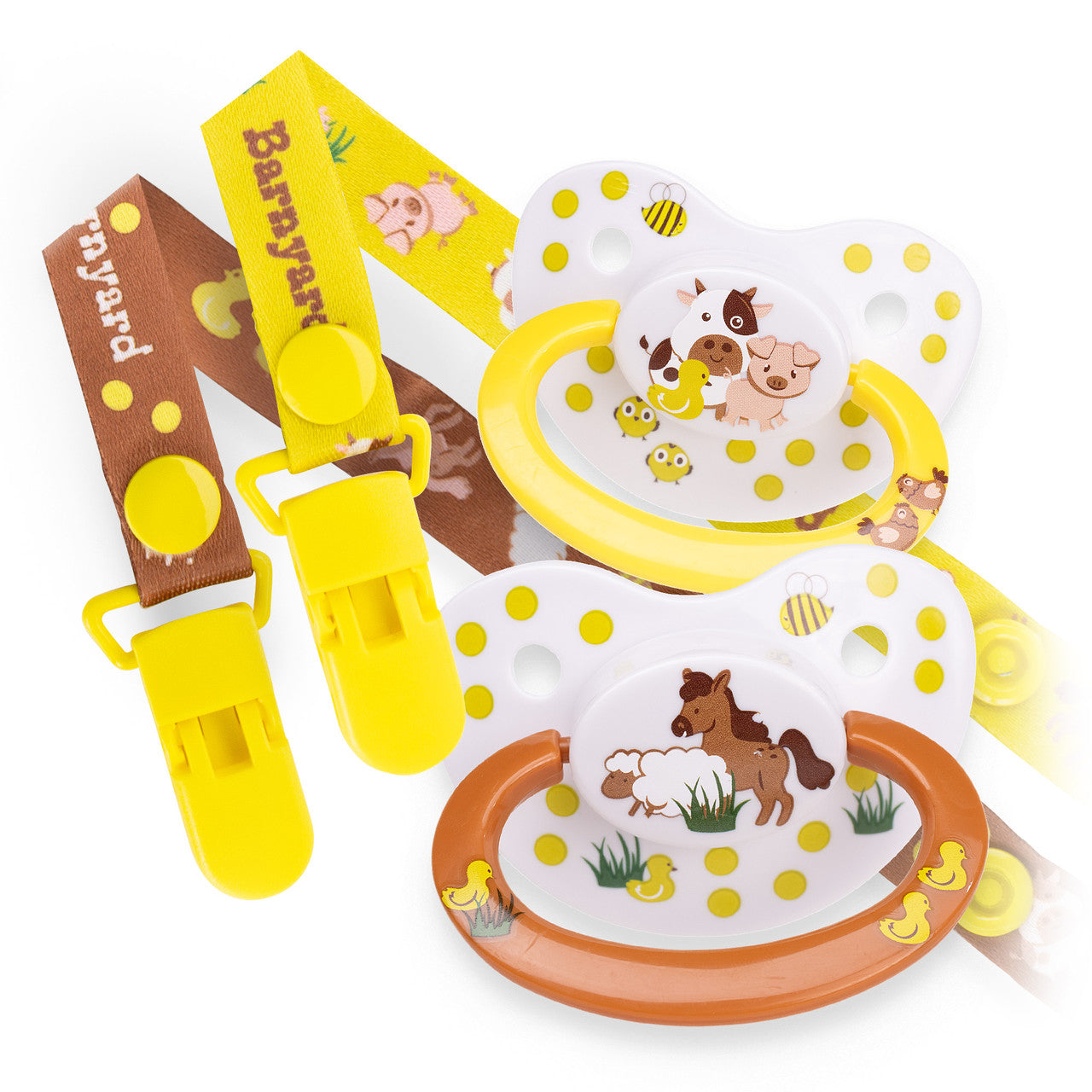 Rearz Character Pacifier & Clip Set