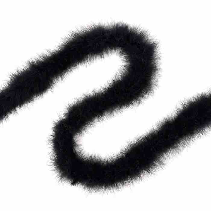 The black Marabou Feather Boa.