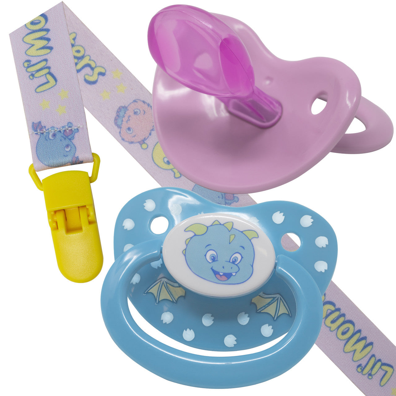 Rearz Character Pacifier & Clip Set