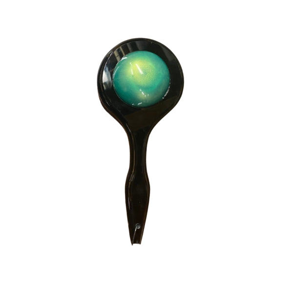 Round Mirror Bubble Paddle Green Bubble