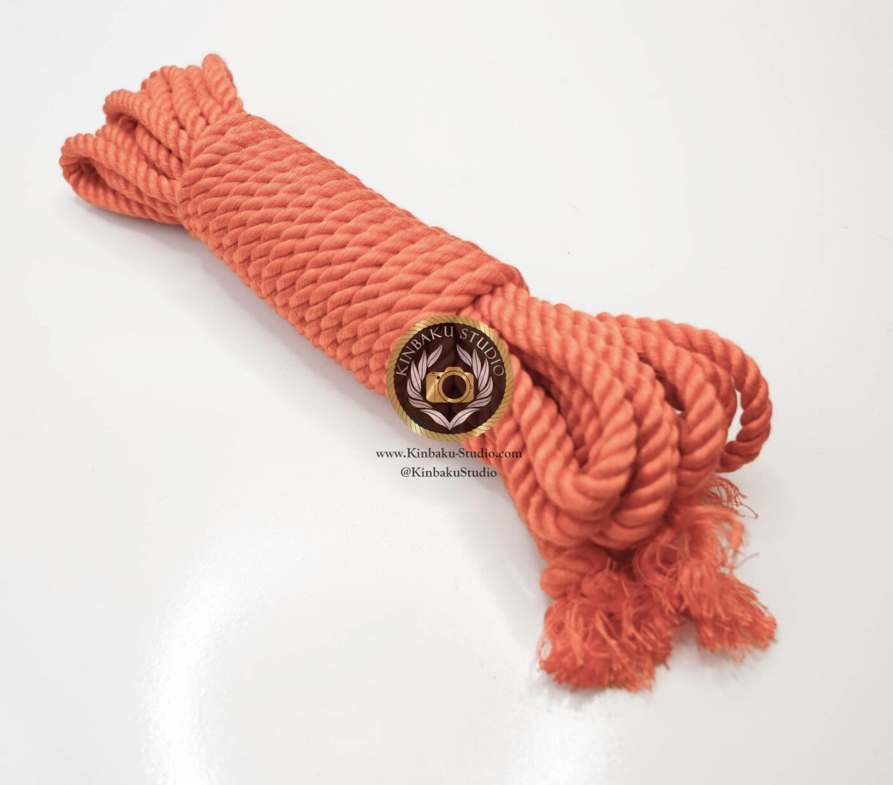 Peach Bamboo Silk Rope.