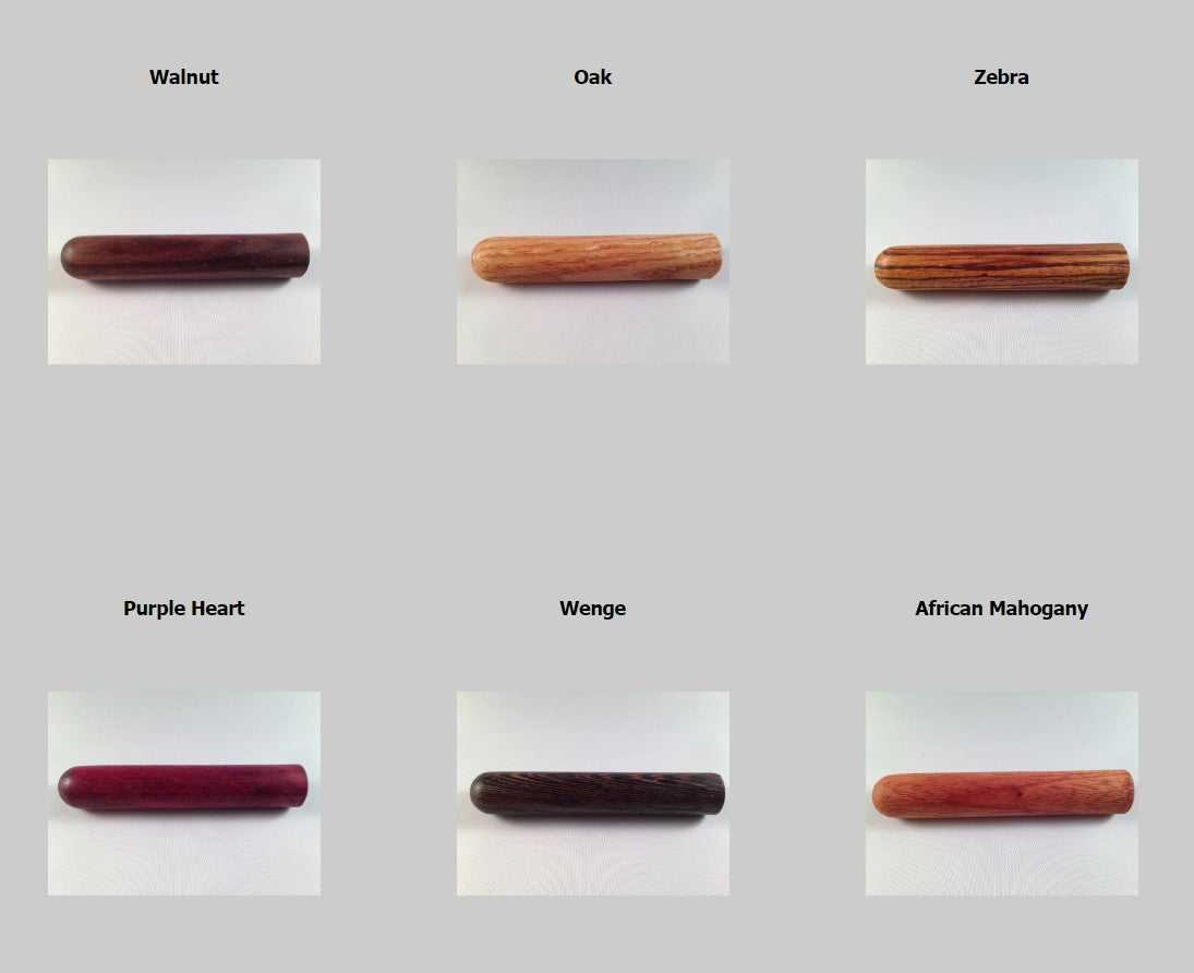 Premium & Exotic Wood Handle Options