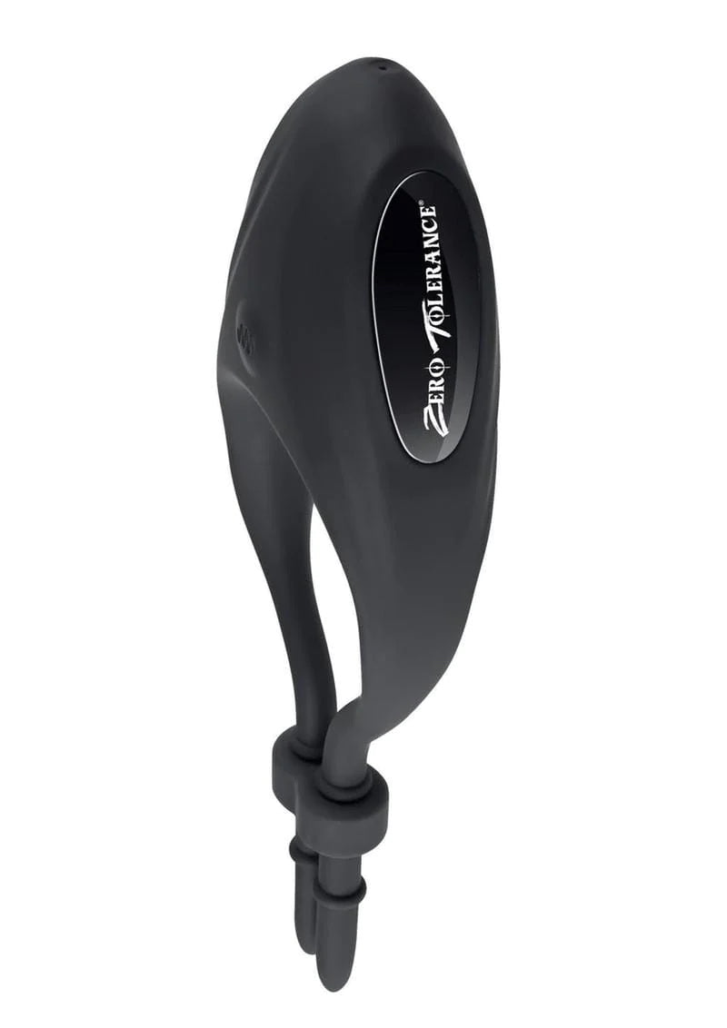 The side view of the Perfect Fit Vibrating Cock Ring.