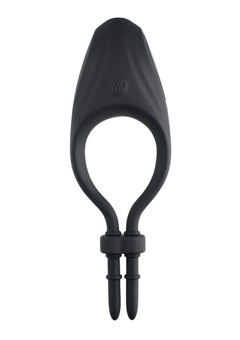 The front view of the Perfect Fit Vibrating Cock Ring.
