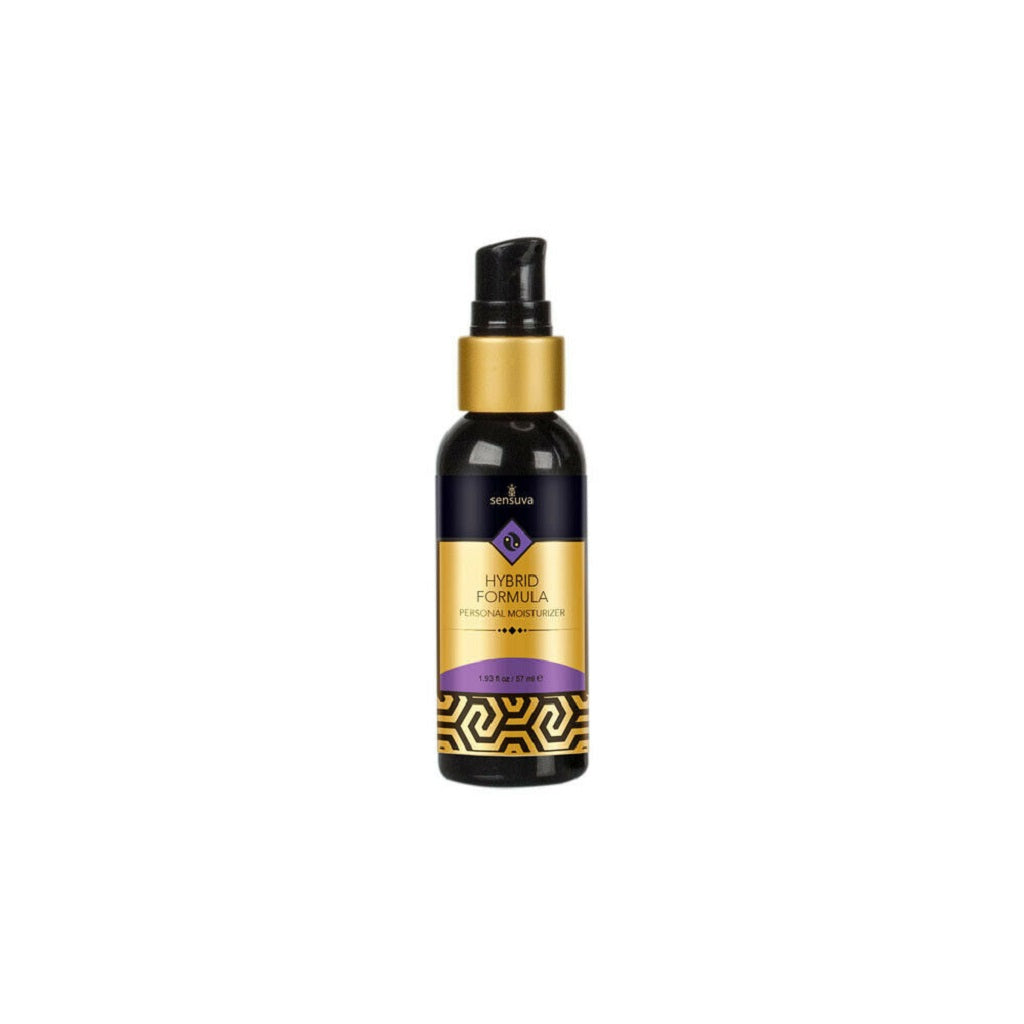 1.93oz bottle of unscented Sensuva Hybrid Formula Personal Moisturizer.