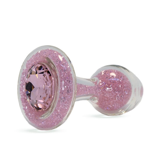 The pink glitter crystal sparkle plug.
