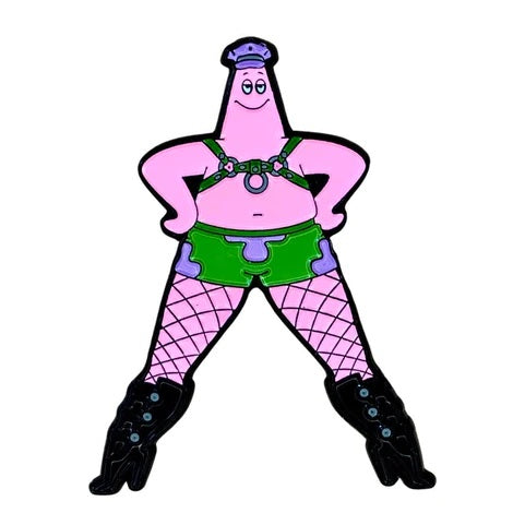 Geeky & Kinky Cartoon Pins Switch Starfish