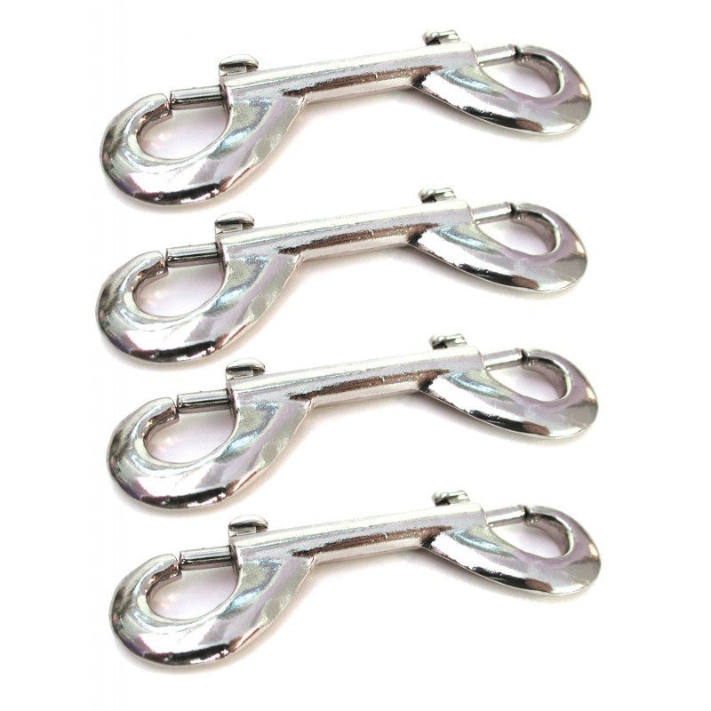 Four Double Snap Hooks.