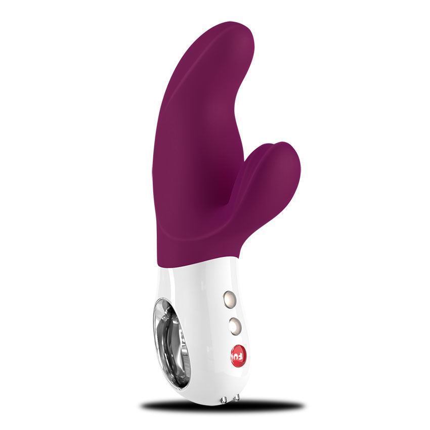 Miss Bi Vibrator in grape color.