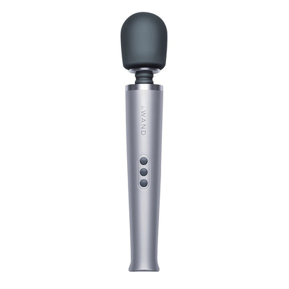 The grey Le Wand Rechargeable Vibrator.