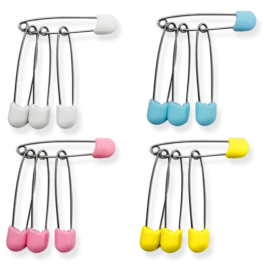 Plastic Head Jumbo Diaper Pins