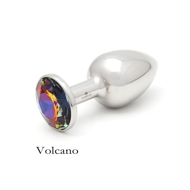 Rosebuds Original Stainless Steel Plug Volcano Gem