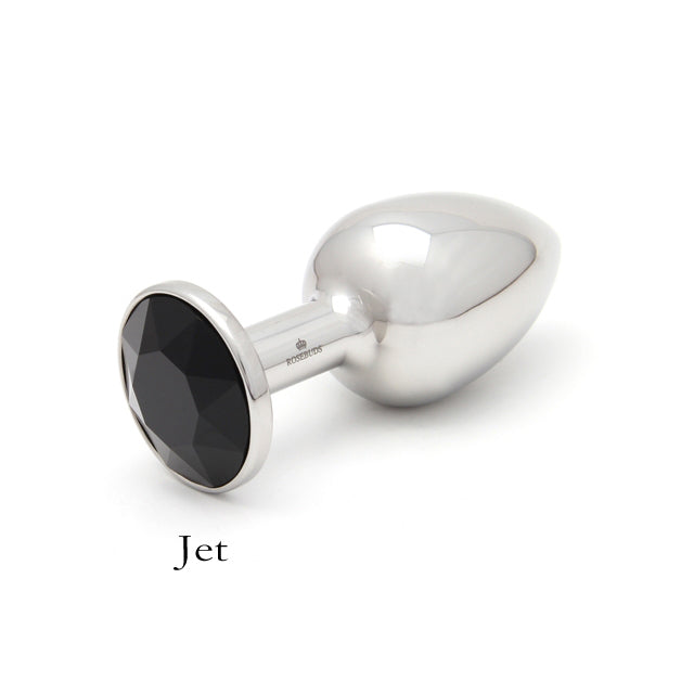 Rosebuds Original Stainless Steel Plug Jet Gem