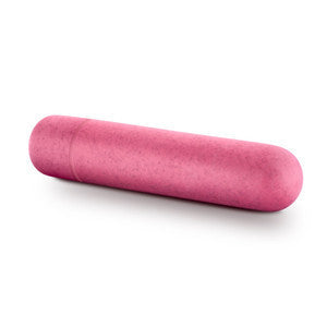 The coral gaia eco bullet vibrator lying on side.