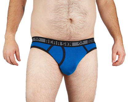 The front of the blueberry Bear Skn Jock Strap.