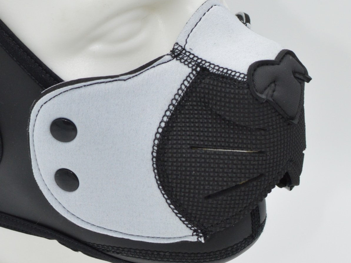 White Neoprene Snap-On K-Ty Muzzle.