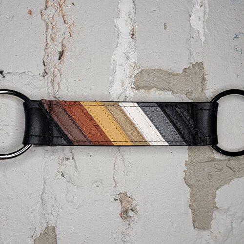 The Bear Pride Flag Center Strap.