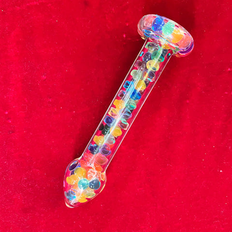 Crystal Funfetti Dildo w/AB Crystal Base fullbody Head to base