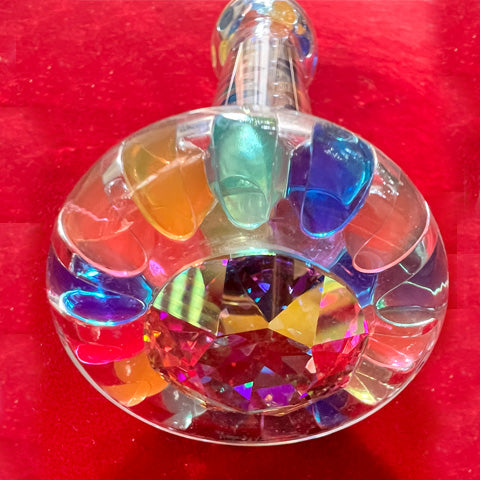 Crystal Funfetti Dildo w/AB Crystal Base