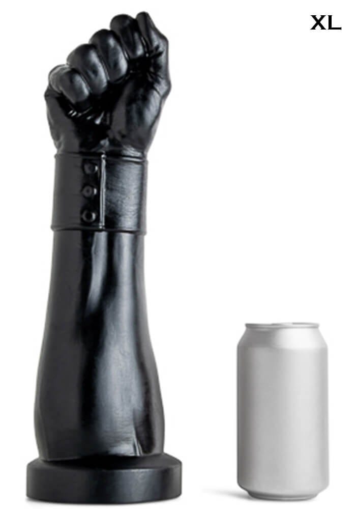 Hankey's Toys Gutpuncher XL size comparison to soda can