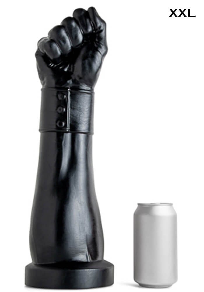 Hankey's Toys Gutpuncher XXL size comparison to soda can