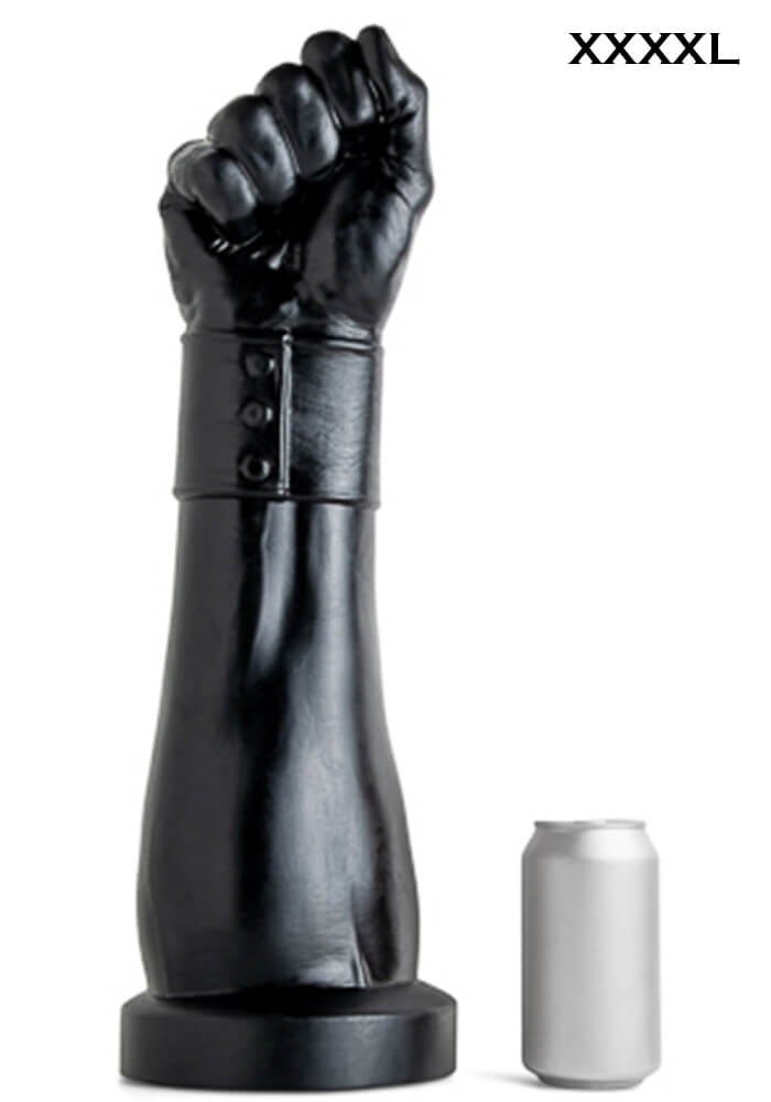 Hankey's Toys Gutpuncher XXXXL size comparison to soda can