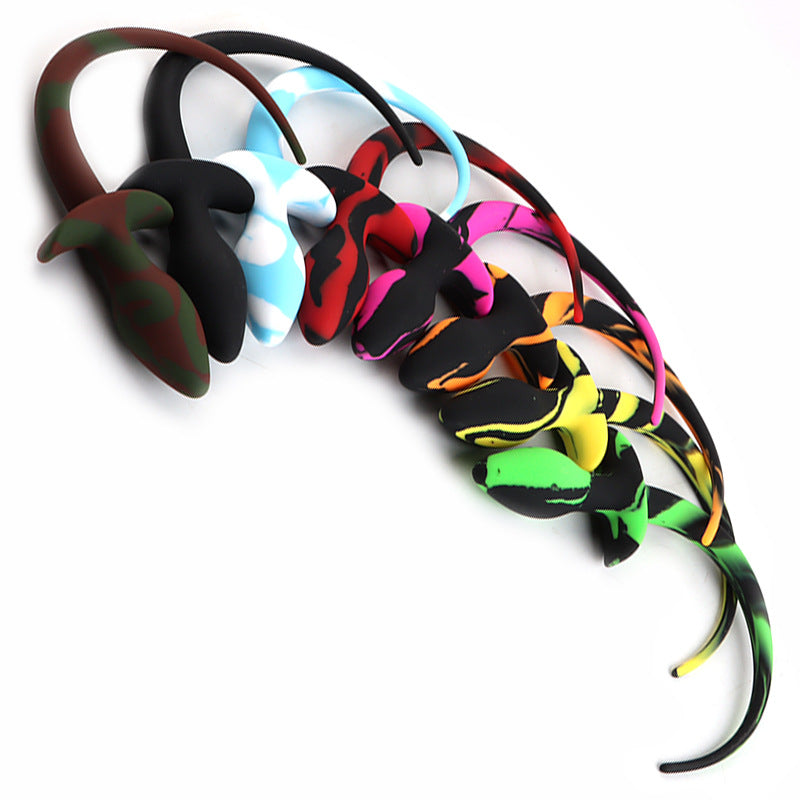 Beginner Silicone Puppy Tail Plug available colors