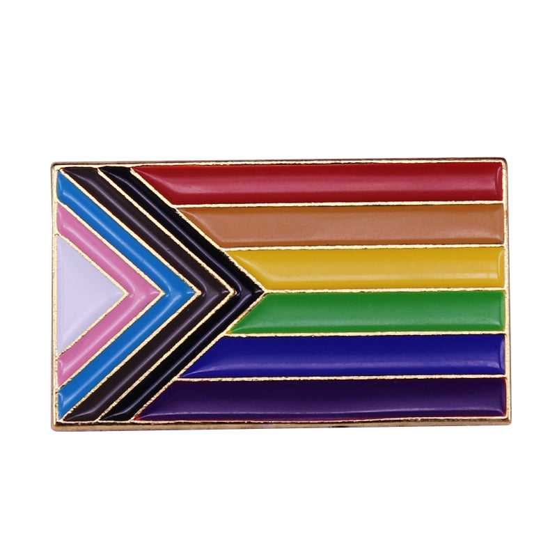 Enamel Pride Flag Lapel Pin